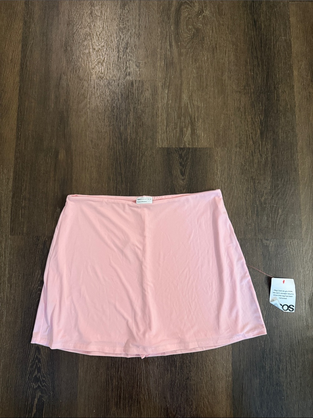 ASOS Light Pink Athletic Skort